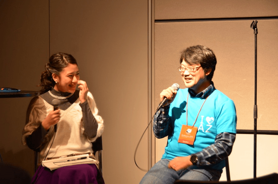 HackFestでは、ハンセルマン氏や池澤あやかさんがユーザーと交流