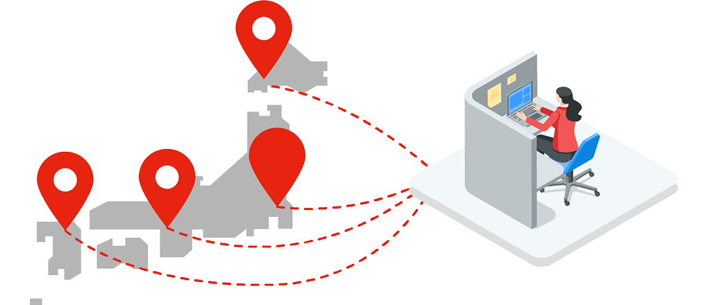 多拠点に設置したFortiGateを効率的に集中管理、運用が可能