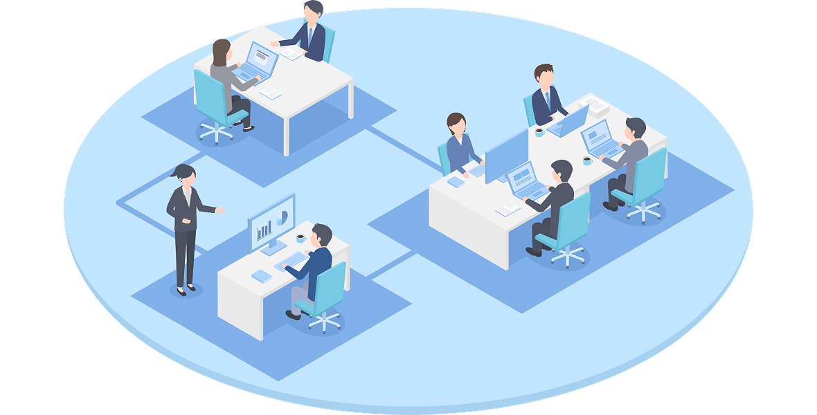 有線LANをネットワーク全体と統合できる