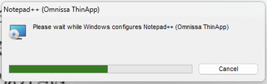 MSI package installing