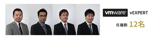vExpert受賞メンバー 国内最多12名
